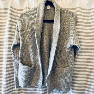Cardigan Sweater Gray szSmall